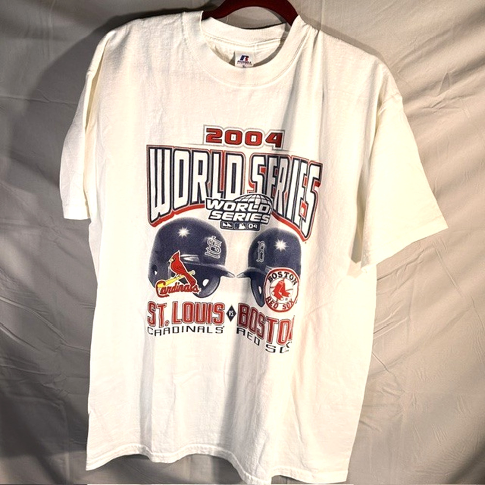 2004 World Series T-Shirt Mens XL Russell Athletic